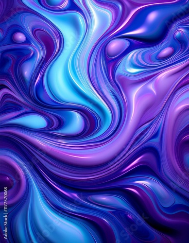 Seamless Gradient Blue-Purple Texture