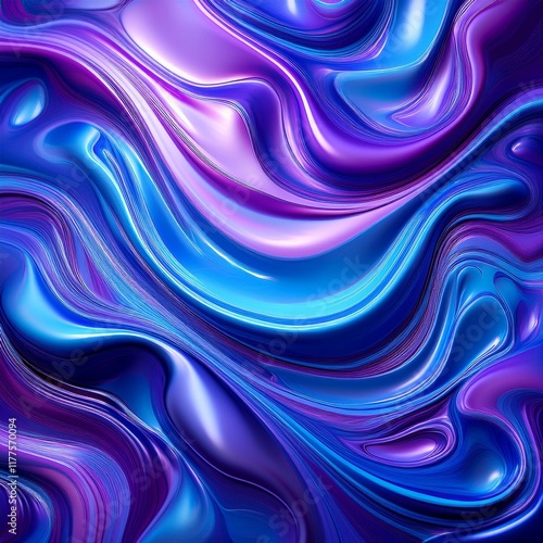 Seamless Gradient Blue-Purple Texture