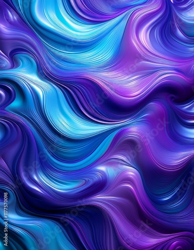 Seamless Gradient Blue-Purple Texture