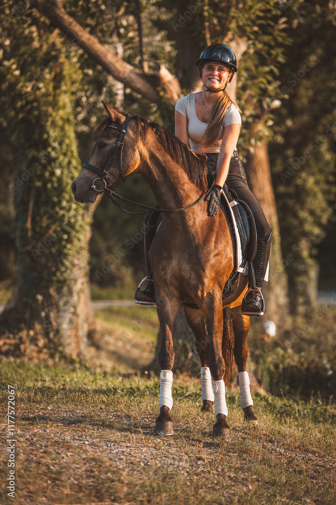 Fototapeta premium reiten