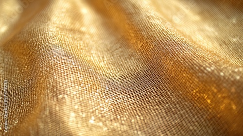 This wallpaper texture has a gold shimmery woven grasscloth texture