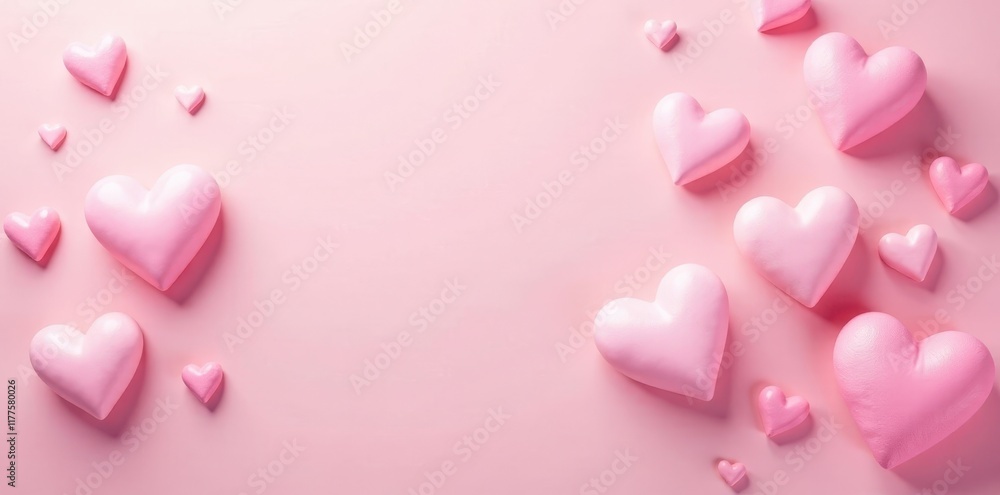 Subtle pink heart pattern, soft pastel background , delicate, heartpattern Subtle pink heart pattern, soft pastel background , delicate, heartpattern