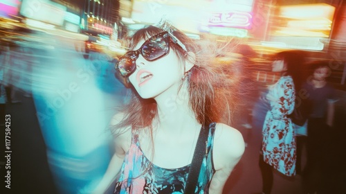Gyaru pop punk group brings fun energy to Shibuya station in vibrant Tokyo fashion shoot