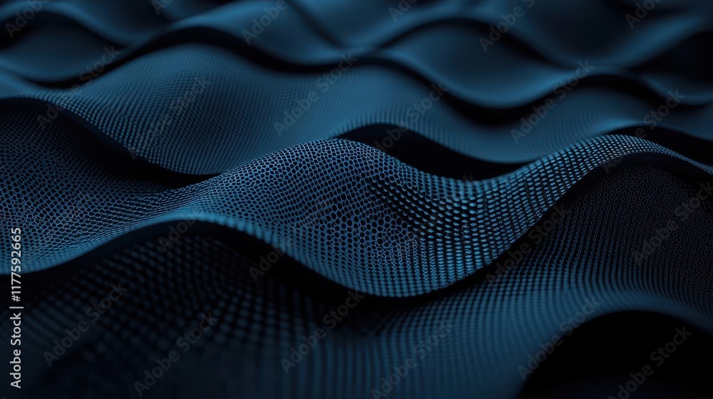 Digital finance revolution, abstract patterns, 3D illustration Digital finance revolution, abstract patterns, 3D illustration