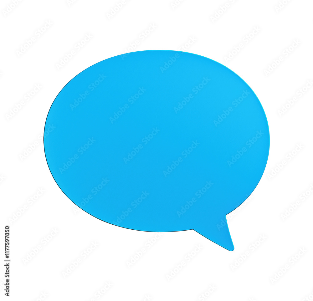 Simple blue circular speech bubble transparent image. Blank talk balloon isolated cutout 3d render. Conversation shape messaging. Communication chat cut out clipart design element png Simple blue circular speech bubble transparent image. Blank talk balloon isolated cutout 3d render. Conversation shape messaging. Communication chat cut out clipart design element png