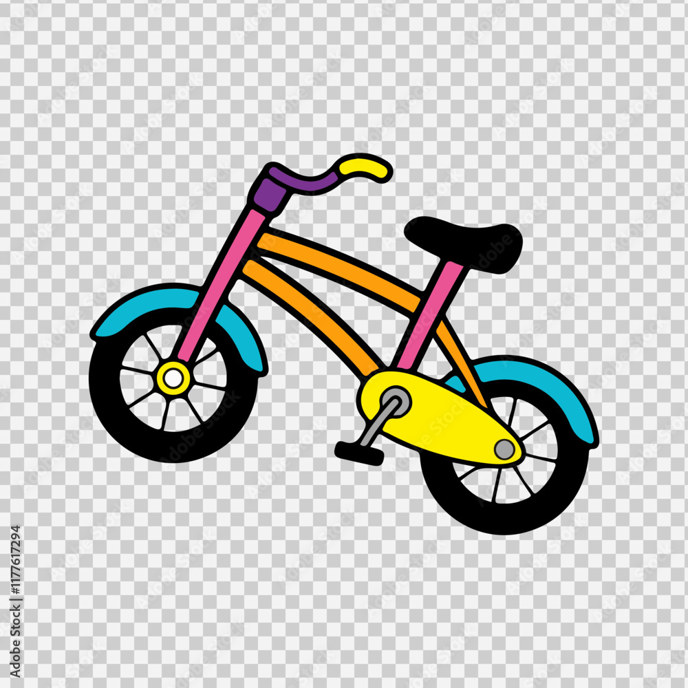 bicycle isolated on transparent background bicycle isolated on transparent background