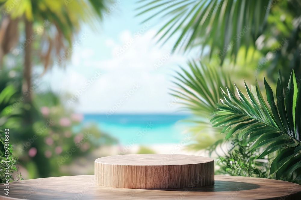 Tropical beach display oceanfront photography lush environment wide angle serenity Tropical beach display oceanfront photography lush environment wide angle serenity