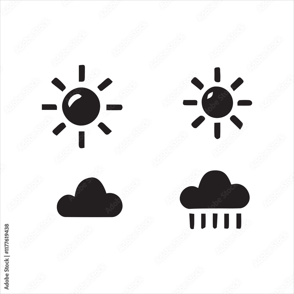 weather forecast icon weather forecast icon