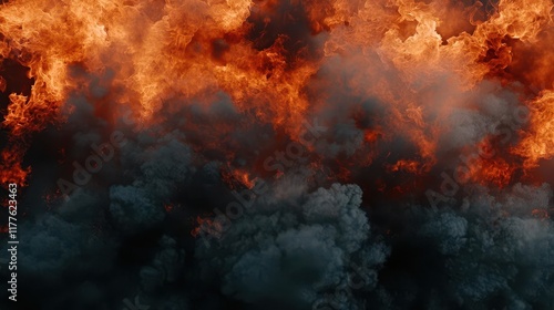 Wallpaper Mural Drones dispersing seeds over a burned forest, symbolizing restoration and conservation technology Torontodigital.ca