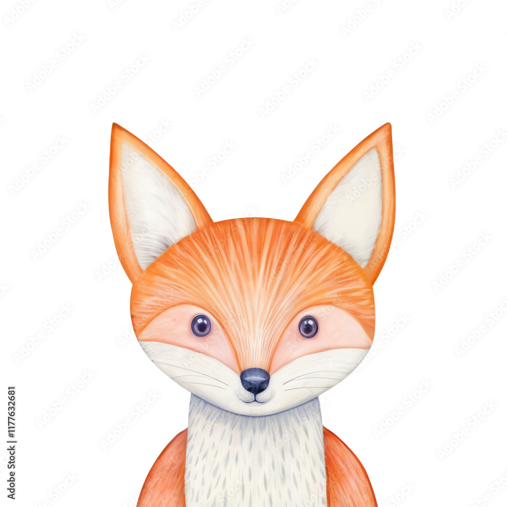 Obraz premium Adorable Fox Portrait 