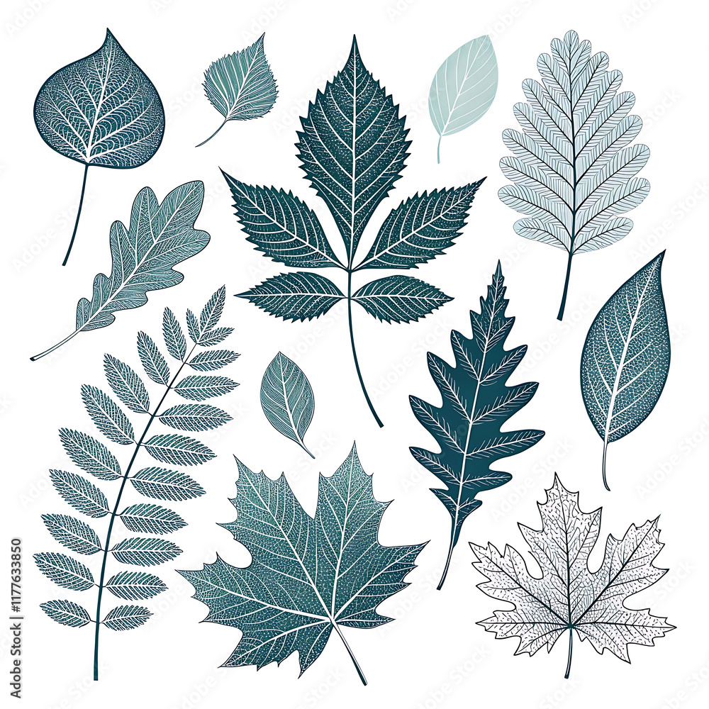 seamless pattern with leaves seamless pattern with leaves