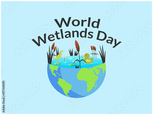 Celebrating Nature’s Guardians Creative Visuals for World Wetlands Day