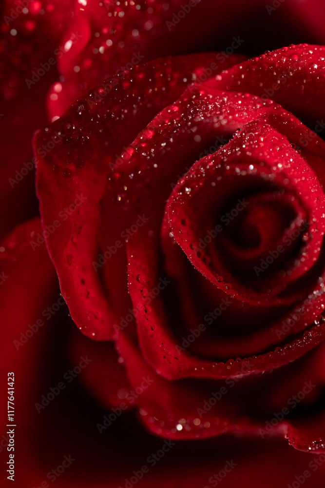 Dark red rose close up. Flower vertical background Dark red rose close up. Flower vertical background