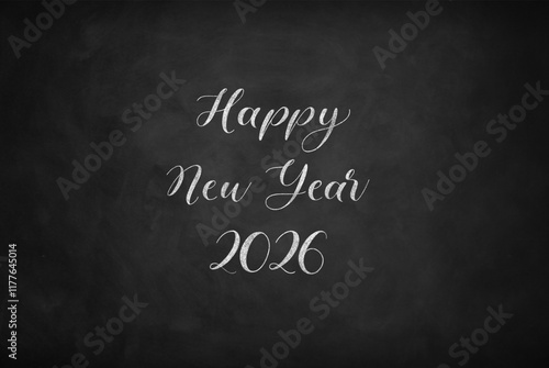Happy new year inscription 