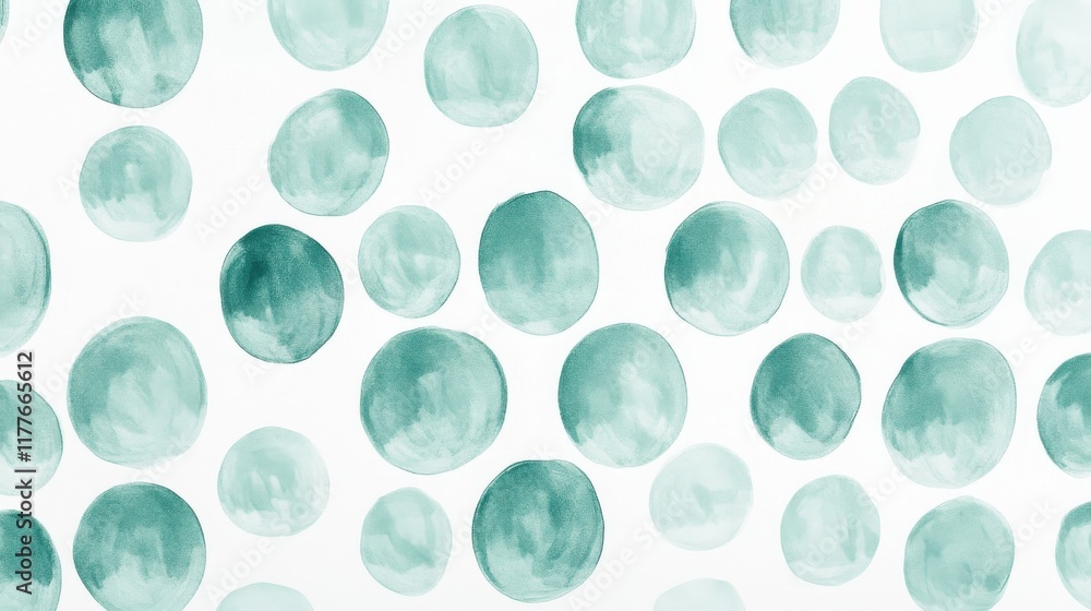 Minimalist mint dots create a serene, calming backdrop for creative expression and stylish decor Minimalist mint dots create a serene, calming backdrop for creative expression and stylish decor