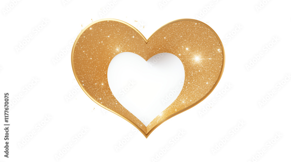 Luxury heart embroidered felt patch Luxury heart embroidered felt patch