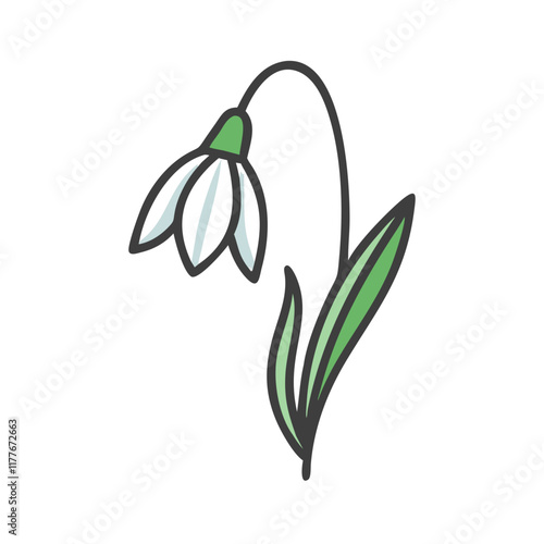 Gentle Snowdrop