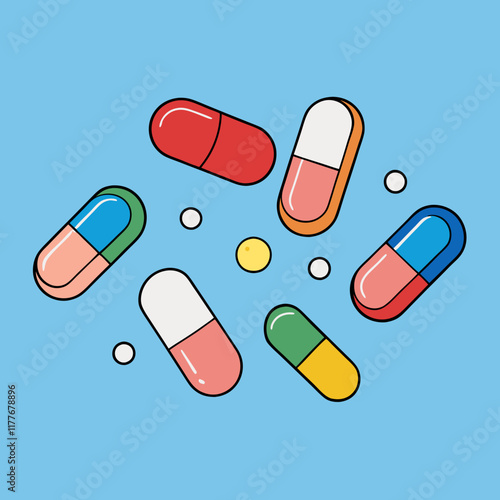 illustration of capsule