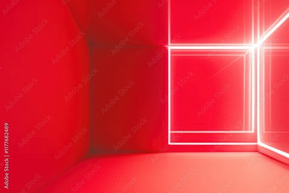 Vibrant neon pink background with glowing edges creating a minimalist and modern aesthetic Vibrant neon pink background with glowing edges creating a minimalist and modern aesthetic