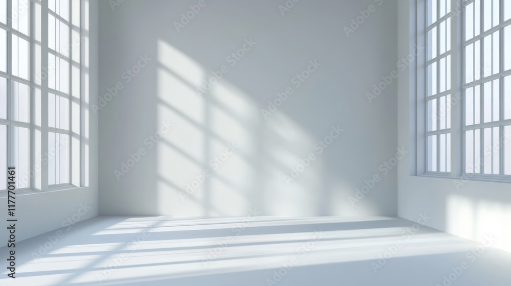 Simple gray surface perfect for highlighting products, featuring natural lighting effects Simple gray surface perfect for highlighting products, featuring natural lighting effects