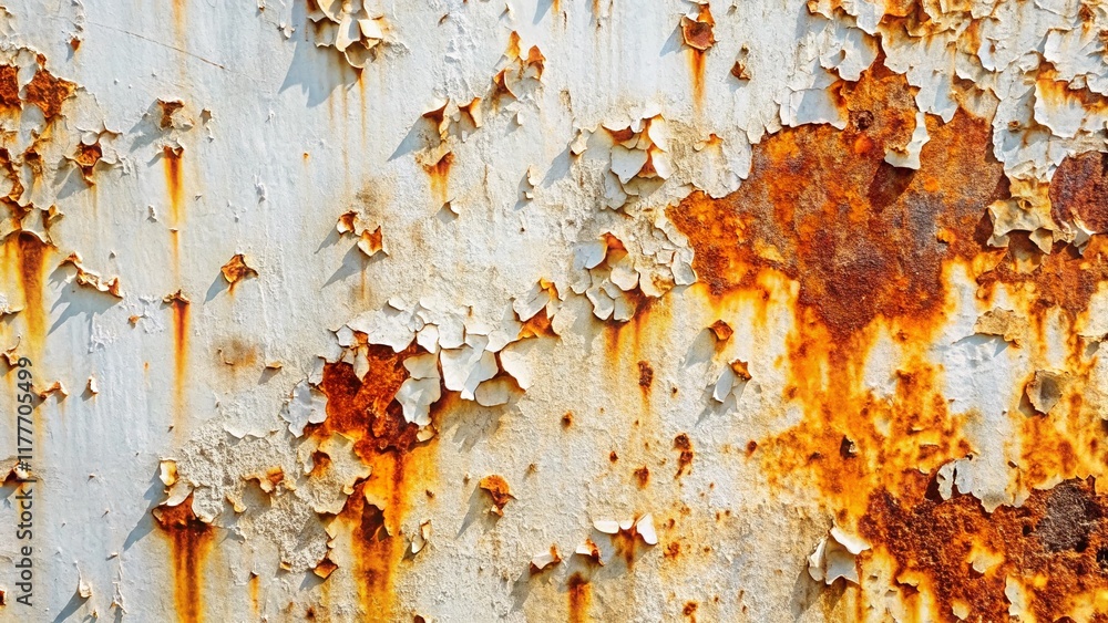 Rustic White Wall Food Photography Backdrop: Textured Rust & Paint Rustic White Wall Food Photography Backdrop: Textured Rust & Paint