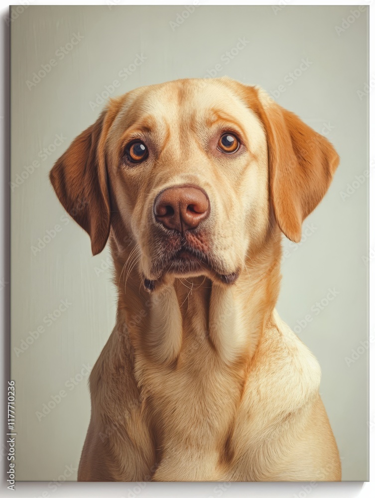 Golden Labrador Portrait Golden Labrador Portrait