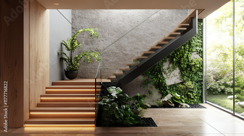 Wallpaper Mural interior of a house Torontodigital.ca