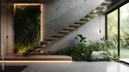 Wallpaper Mural stairway to the sky Torontodigital.ca