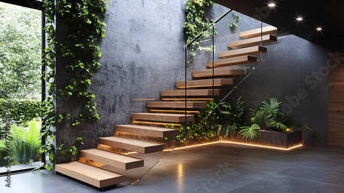 Wallpaper Mural stairs in the house Torontodigital.ca