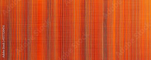 Orange textured background creating dynamic vertical stripes with interwoven ...