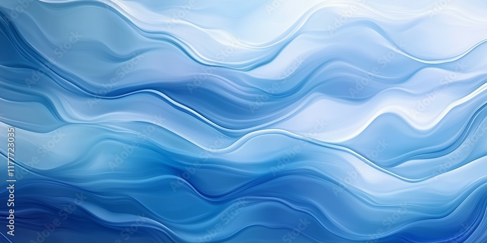 A Mesmerizing Abstract Design with Flowing Liquid Shapes in Vibrant Blue Tones, Evoking the Serenity of Water Ripples and Gradient Transitions with a Glossy, blue Abstract Background Artwork Featuring A Mesmerizing Abstract Design with Flowing Liquid Shapes in Vibrant Blue Tones, Evoking the Serenity of Water Ripples and Gradient Transitions with a Glossy, blue Abstract Background Artwork Featuring