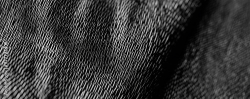 Wavy stripes forming an abstract black and white pattern background