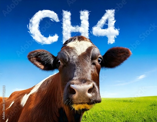Methane Emissions from Cows: The Environmental Impact of CH4 in the Atmosphere