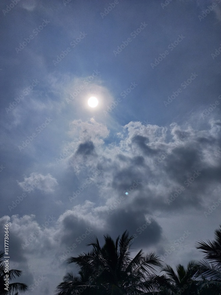 Fototapeta premium storm clouds timelapse