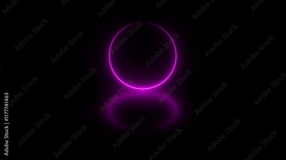 Glowing neon pink circle animation on black background. Seamless loop circle loading icon seamless loop 4k video Modern glowing preloader and progress loading circle bar, 3d render background Glowing neon pink circle animation on black background. Seamless loop circle loading icon seamless loop 4k video Modern glowing preloader and progress loading circle bar, 3d render background