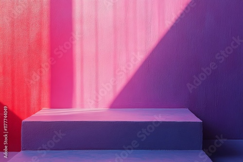 Pastel crimson violet gradient background, subtle shadows texture, presentation slide, minimalist tone, Generative AI