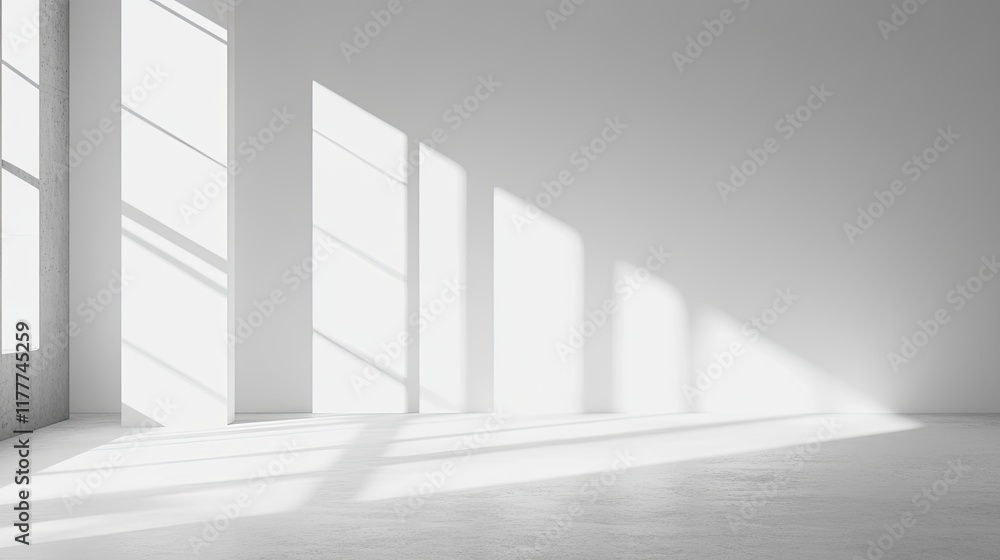 Fototapeta premium A bright white background with an uncluttered and professional feel, perfect for digital mockups, branding, and minimalist designs.