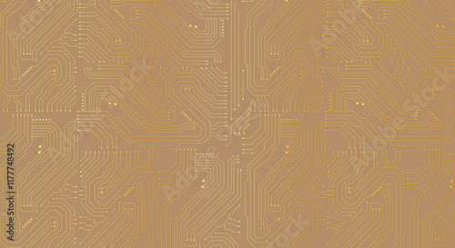 Circuit technology background with hi-tech digital data connection system and computer electronic design