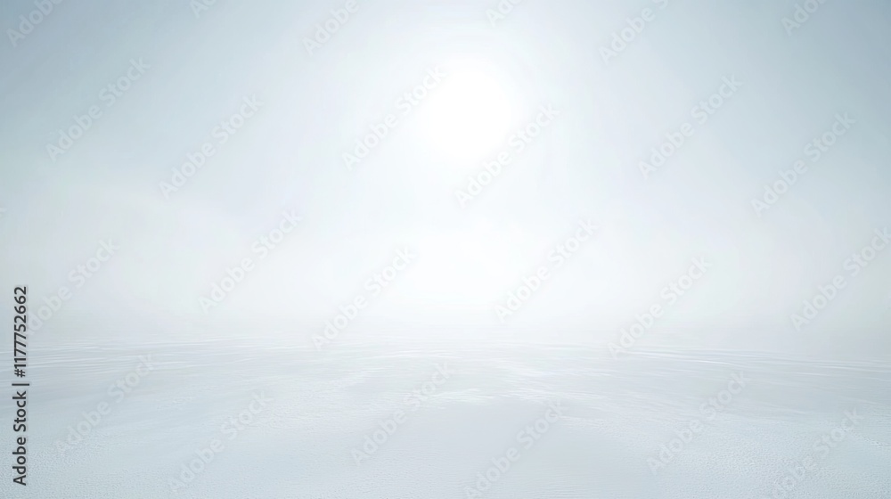 Fototapeta premium Minimalism defined: a clean white backdrop with natural lighting, providing ample space for creative layouts and presentations.
