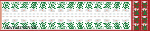 saree illustration  flower