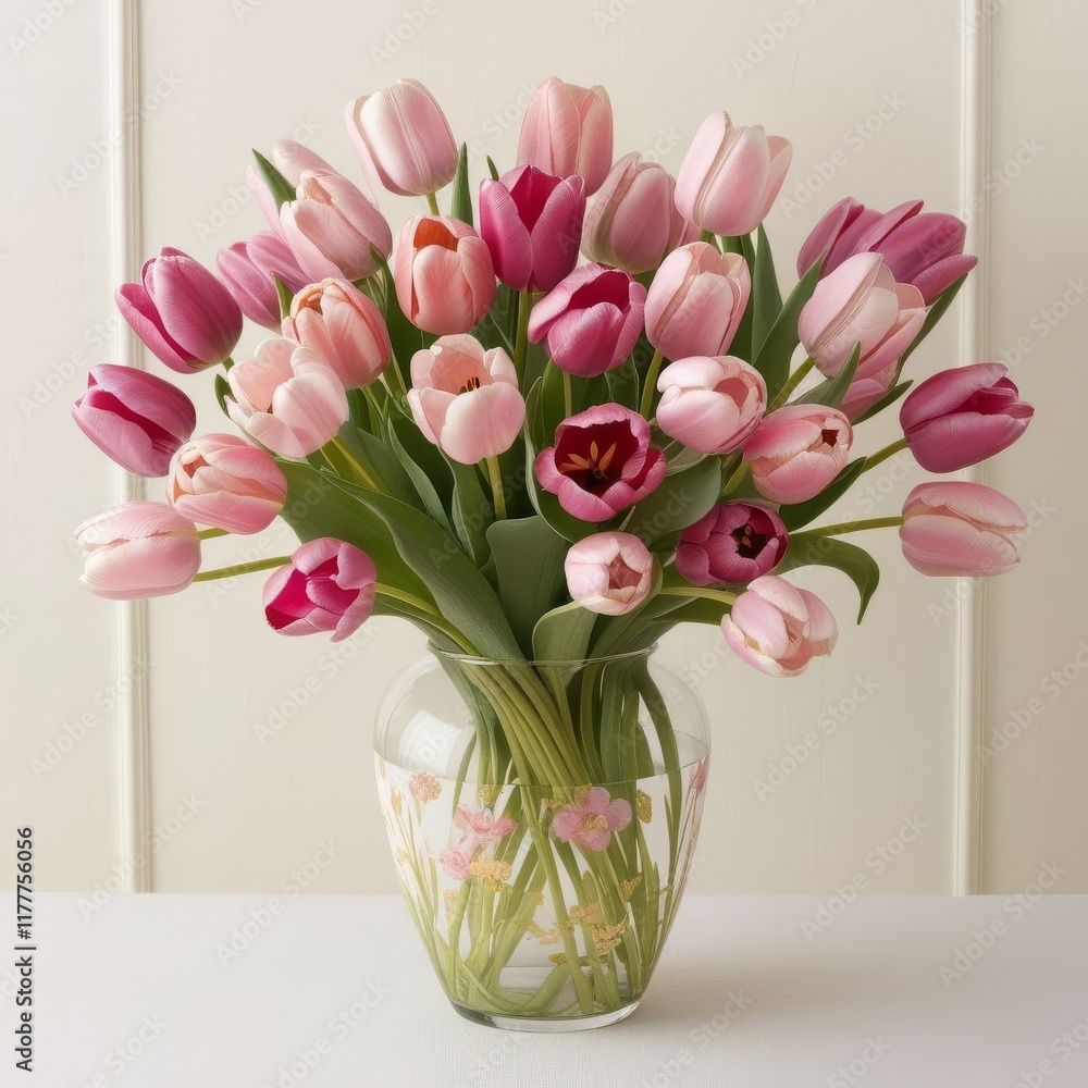 Fototapeta premium tulips in vase