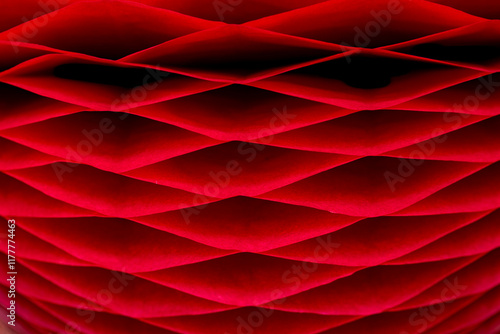 Red textured paper background photo