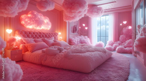 A Cozy and Dreamy Yume Kawaii Bedroom That Inspires Wonder and Comfort photo