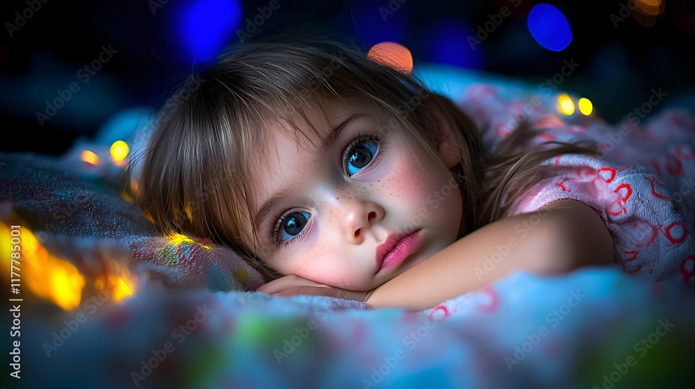 view of a child resting in bed, showcasing the need for rest and recovery from norovirus. | Norovirus view of a child resting in bed, showcasing the need for rest and recovery from norovirus. | Norovirus