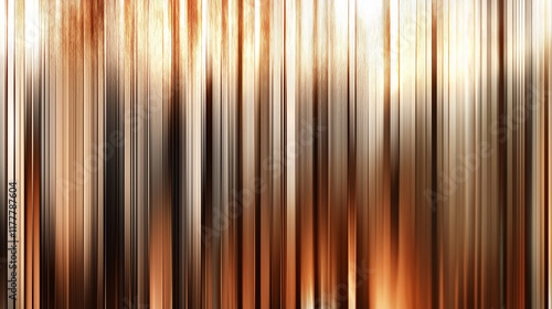 Abstract background with vertical orange and brown stripes creating a dynamic...
