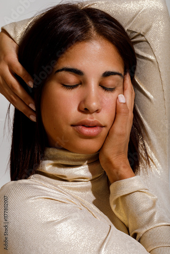 YOUNG WOMAN PORTRAIT photo