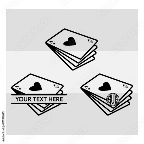 Playing Cards SVG, Playing Cards, Full Deck Playing Cards, Aces Svg, Poker Cards Svg, Royal Flush, Royal Flush Svg, Playing Cards Silhouette, Hearts Svg, Spades Svg, Clubs, Diamonds, Vector, Clipart