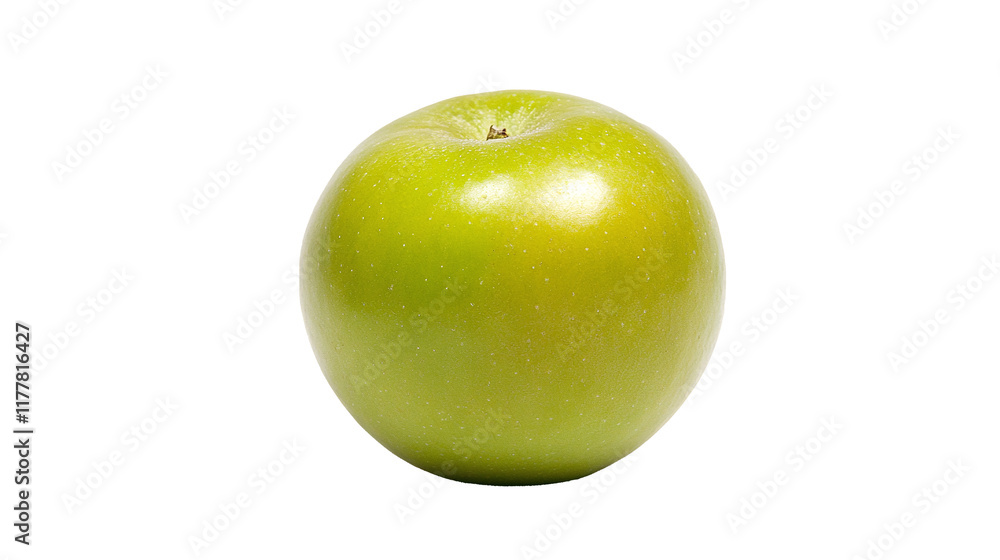 Green apple without background. Close-up. Isolated Green apple without background. Close-up. Isolated