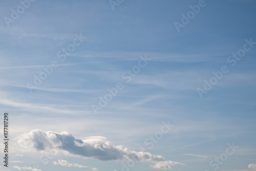 sky and clouds photo