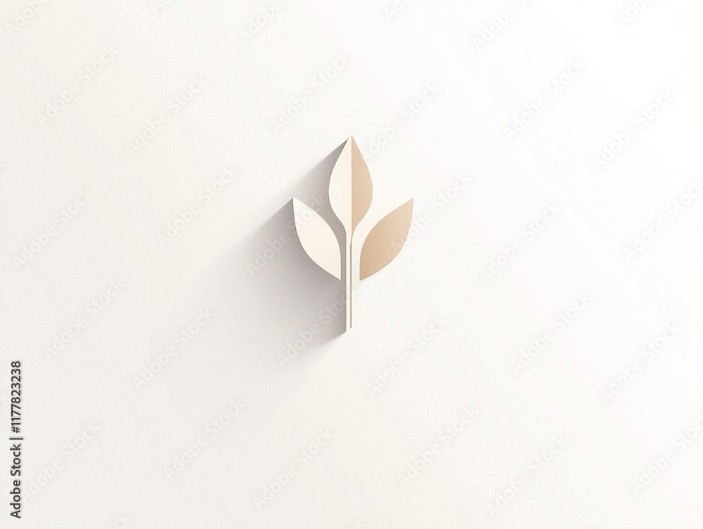 Fototapeta premium leaf on black background